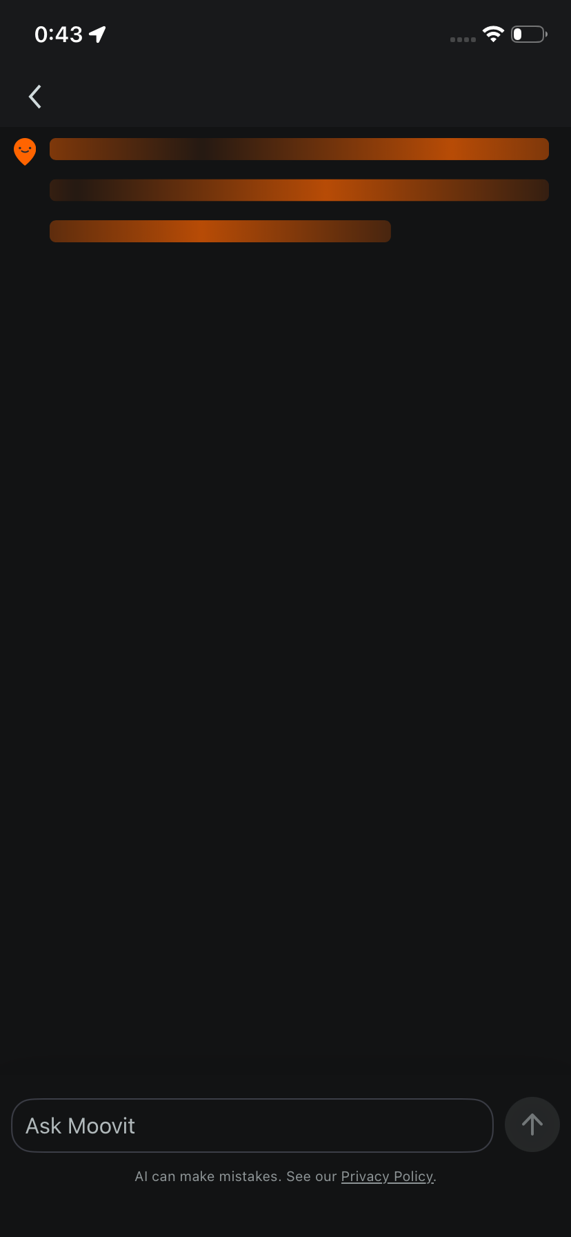 Answer loading state in dark mode